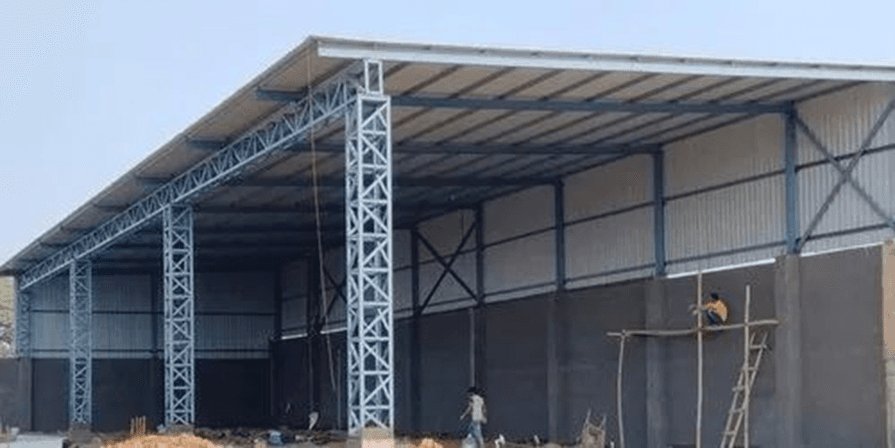 Parking Shed  / MS Shed Structure / warehouse , Godown – 5