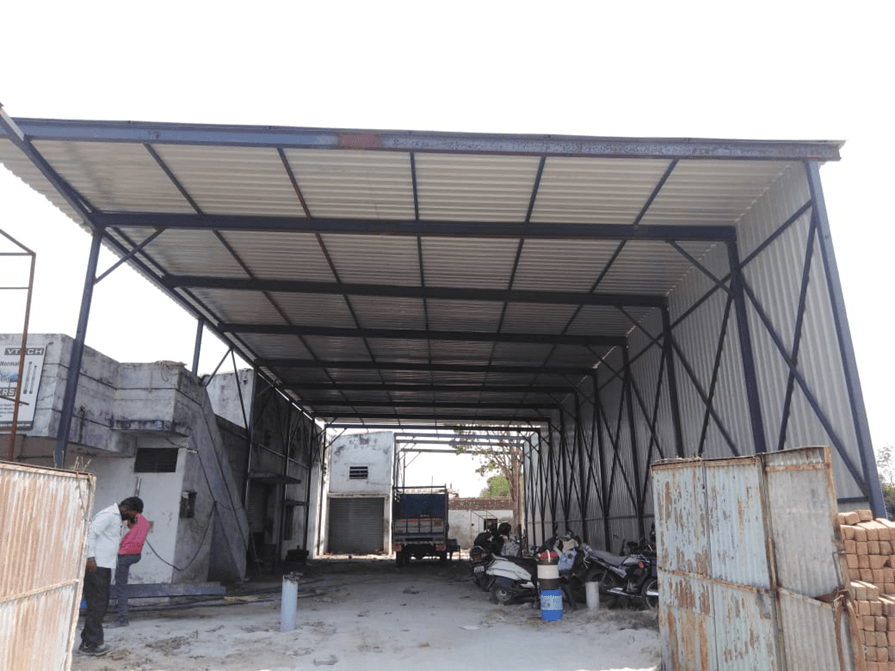 Parking Shed  / MS Shed Structure / warehouse , Godown – 9