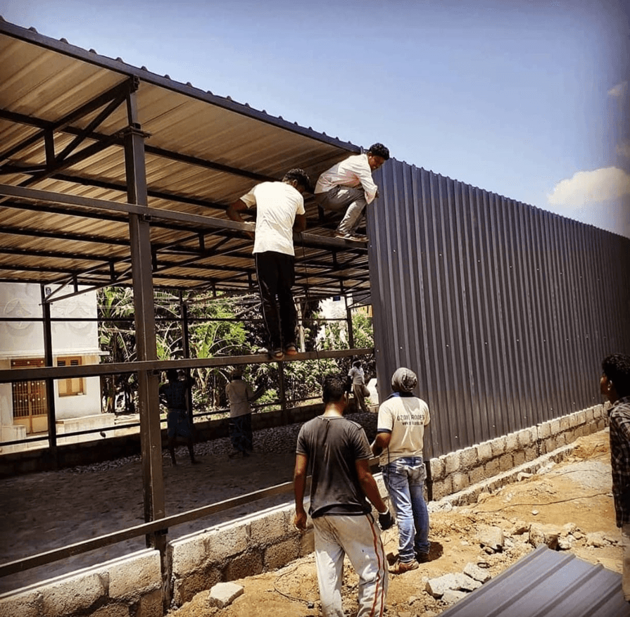 Parking Shed  / MS Shed Structure / warehouse , Godown – 8