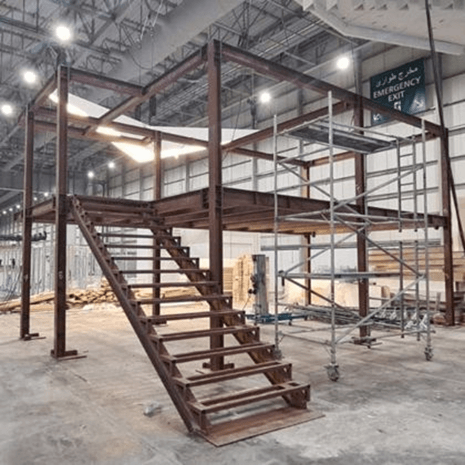 Mezzanine structure